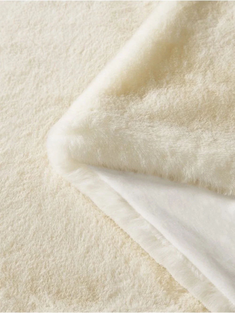 FRYE Luxe Faux Fur Throw